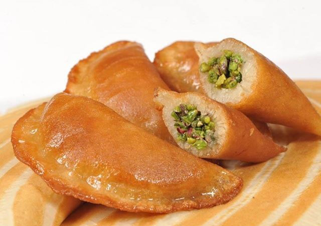 حشوة القطايف بالمكسرات